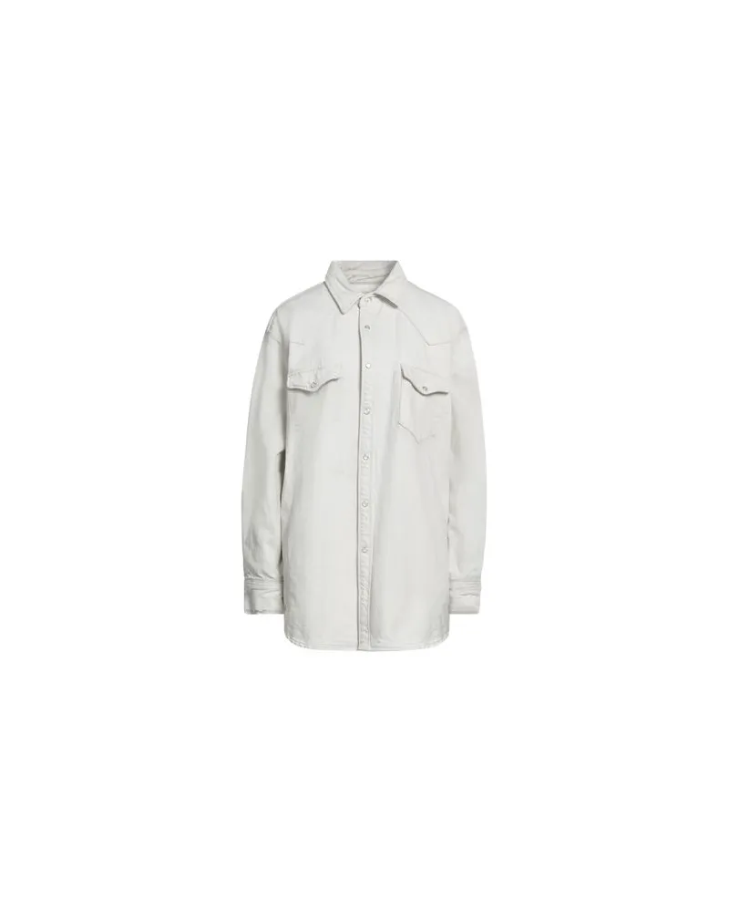 Maison Margiela JACKEN & MÄNTEL - Jeansjacken/Mäntelauf YOOX.COM Hellgrau