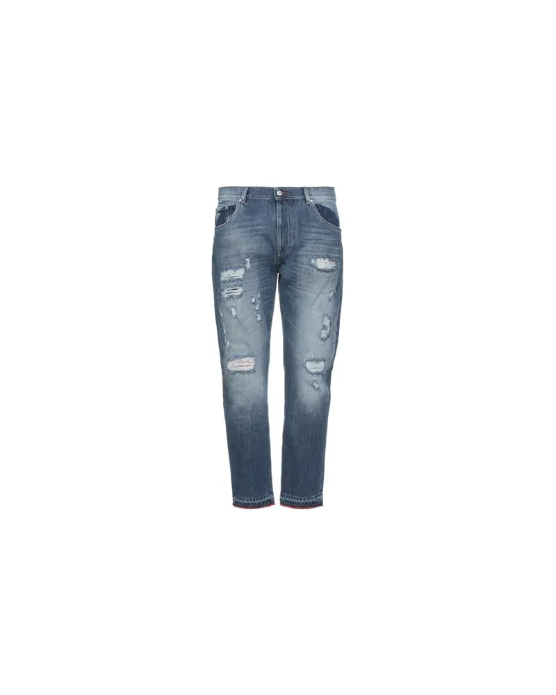 Daniele Alessandrini HOSEN & RÖCKE - Jeanshosenauf YOOX.COM Blau