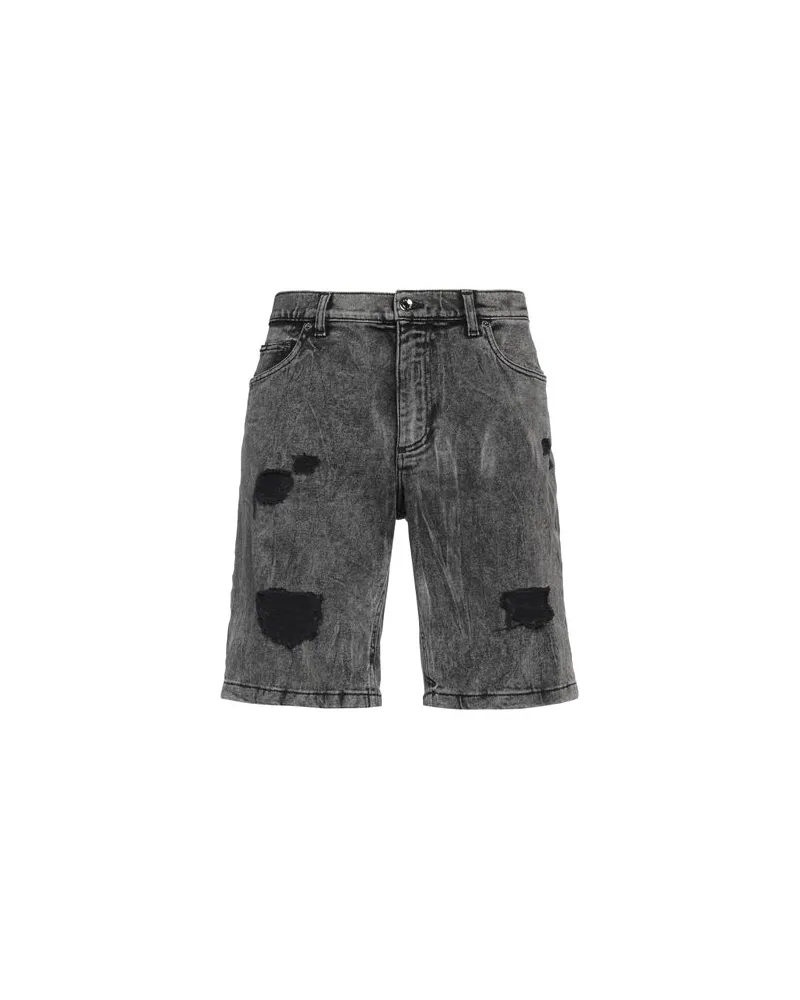 Dolce & Gabbana HOSEN & RÖCKE - Jeansshortsauf YOOX.COM Schwarz
