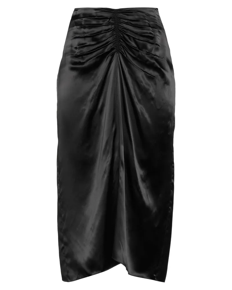 Lanvin Midi-Rock Schwarz