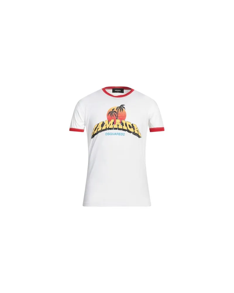 Dsquared2 TOPS - T-shirtsauf YOOX.COM Weiß