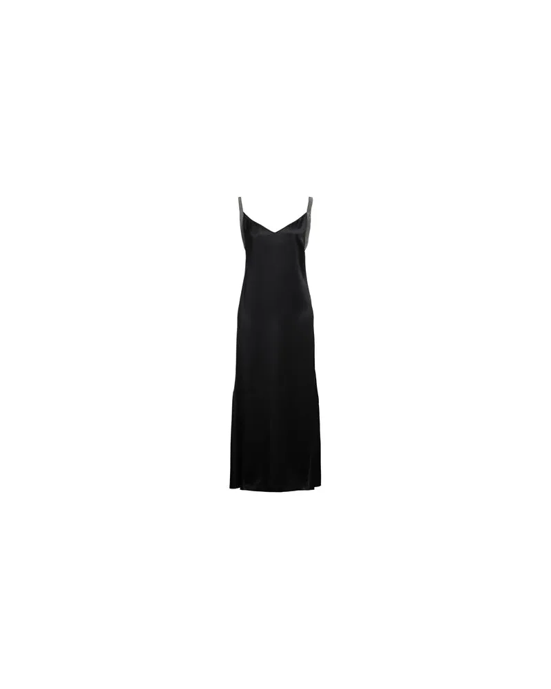Fabiana Filippi KLEIDER - Maxi-Kleiderauf YOOX.COM Schwarz