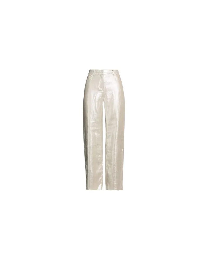 Max Mara HOSEN & RÖCKE - Hosenauf YOOX.COM Silber