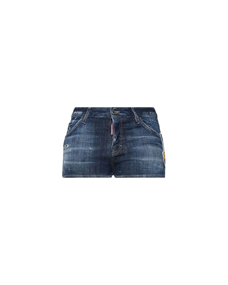 Dsquared2 HOSEN & RÖCKE - Jeansshortsauf YOOX.COM Blau