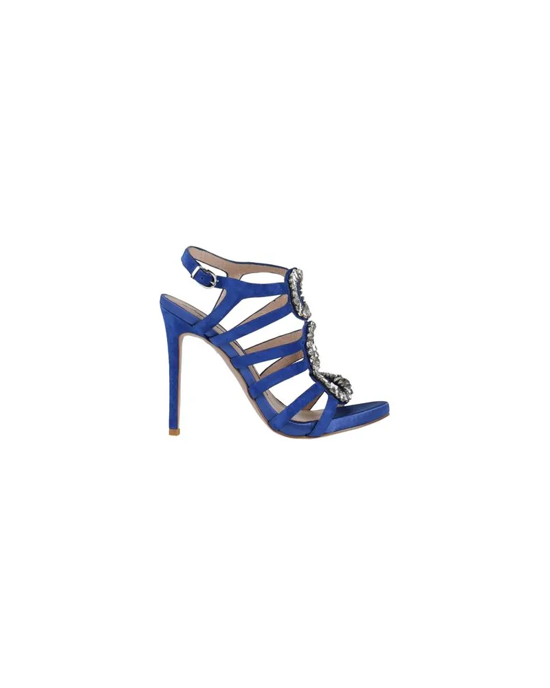 Luciano Barachini SCHUHE - Sandalenauf YOOX.COM Königsblau