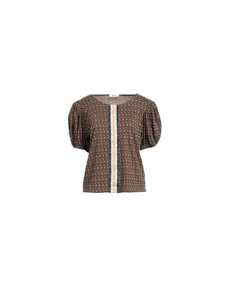 Jijil TOPS - T-shirtsauf YOOX.COM Braun