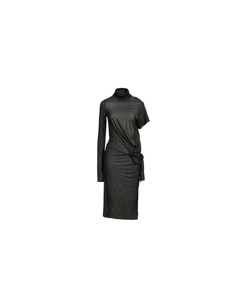 Maison Margiela KLEIDER - Midi-Kleiderauf YOOX.COM Schwarz