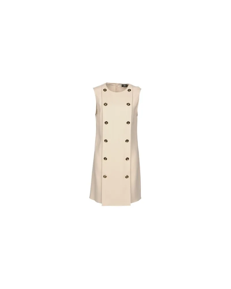 Elisabetta Franchi KLEIDER - Mini-Kleiderauf YOOX.COM Beige