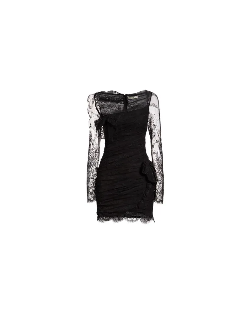 Alessandra Rich KLEIDER - Mini-Kleiderauf YOOX.COM Schwarz