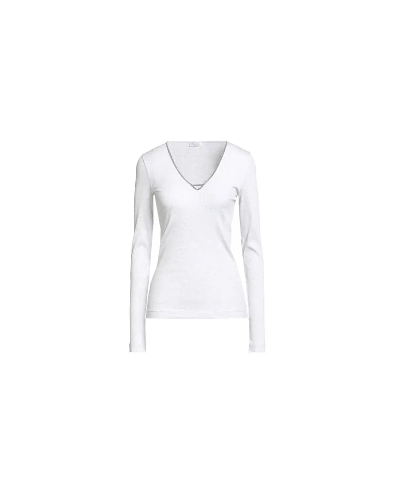 Brunello Cucinelli STRICKWAREN - Pulloverauf YOOX.COM Hellgrau