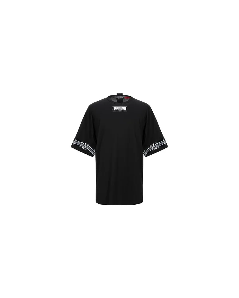 Dolce & Gabbana TOPS - T-shirtsauf YOOX.COM Schwarz
