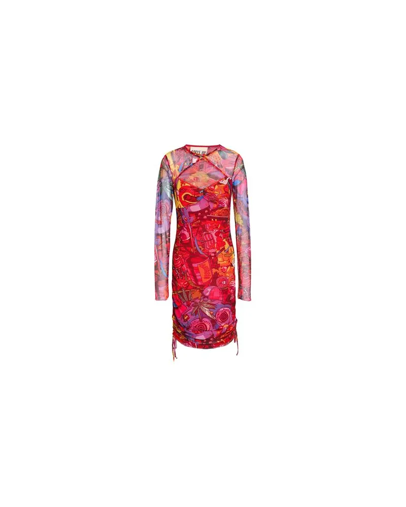 Aniye By KLEIDER - Midi-Kleiderauf YOOX.COM Rot