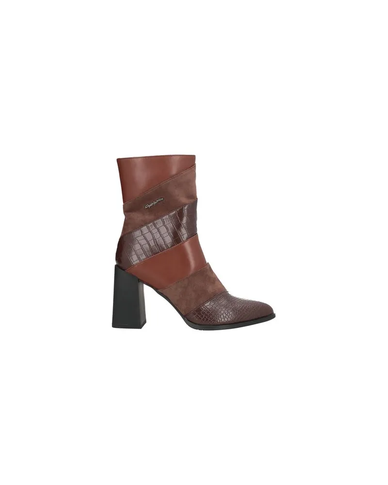 Gai Mattiolo LOVE TO LOVE - SCHUHE - Stiefelettenauf YOOX.COM Schokobraun