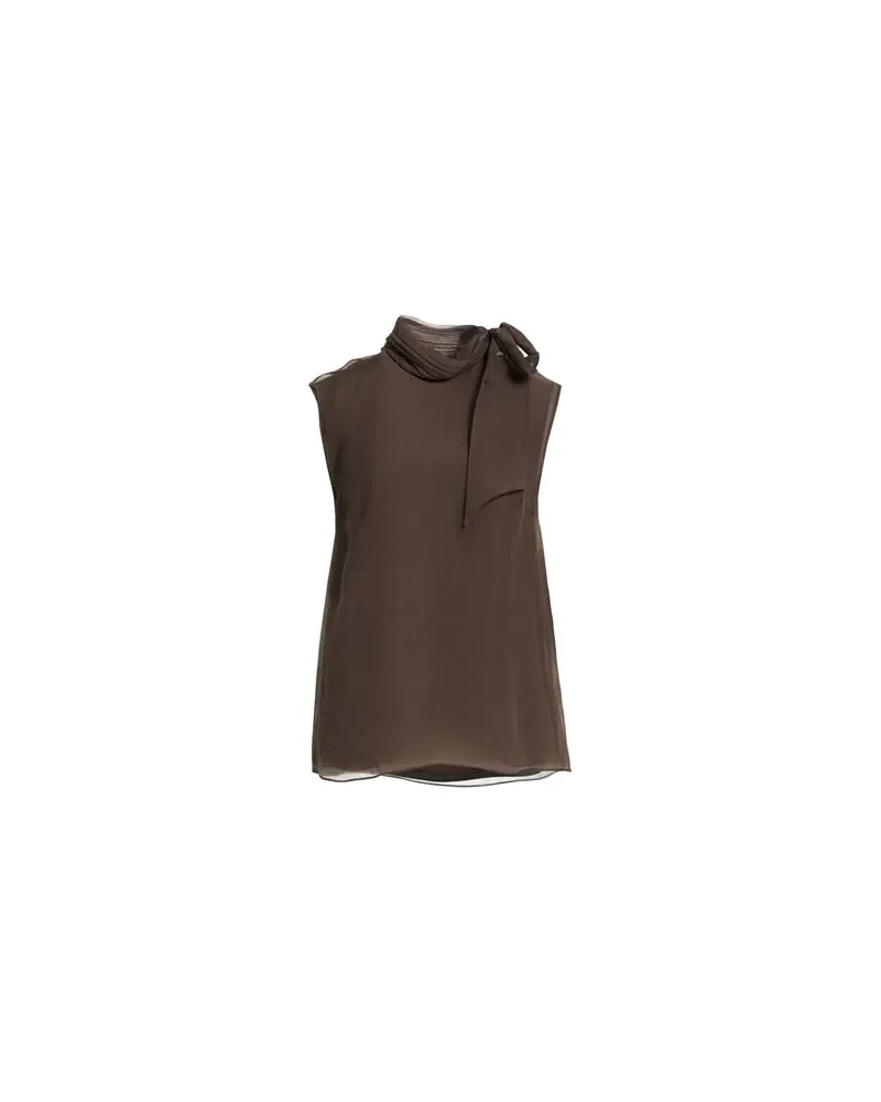 Brunello Cucinelli TOPS - Topsauf YOOX.COM Dunkelbraun