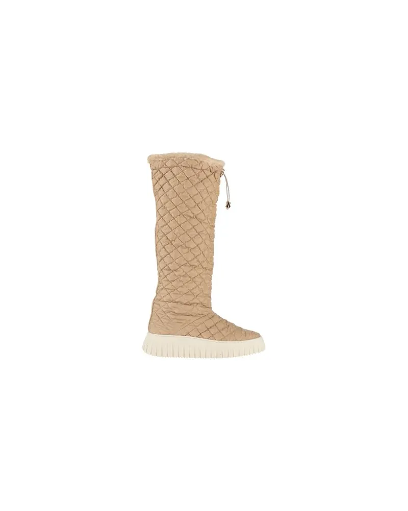 Divine Follie SCHUHE - Stiefelauf YOOX.COM Beige