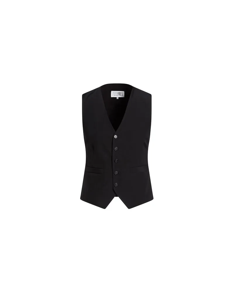 Maison Margiela ANZÜGE und CO-ORDS - Couture-Westenauf YOOX.COM Schwarz