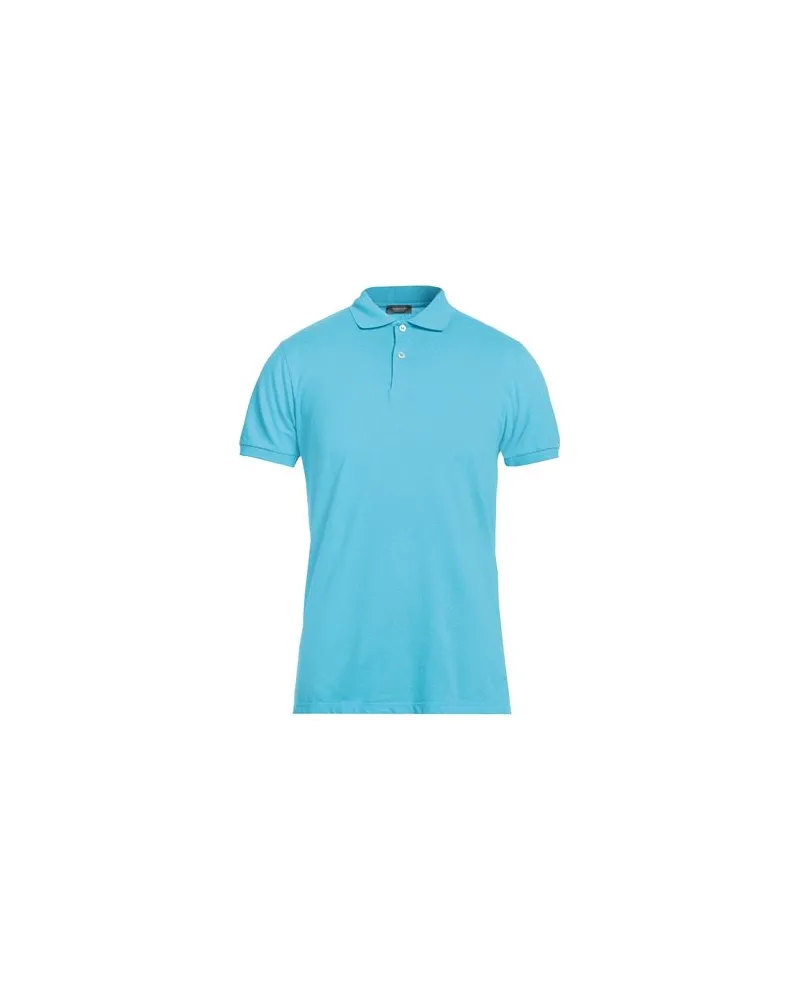 ROSSOPURO TOPS - Poloshirtsauf YOOX.COM Azurblau
