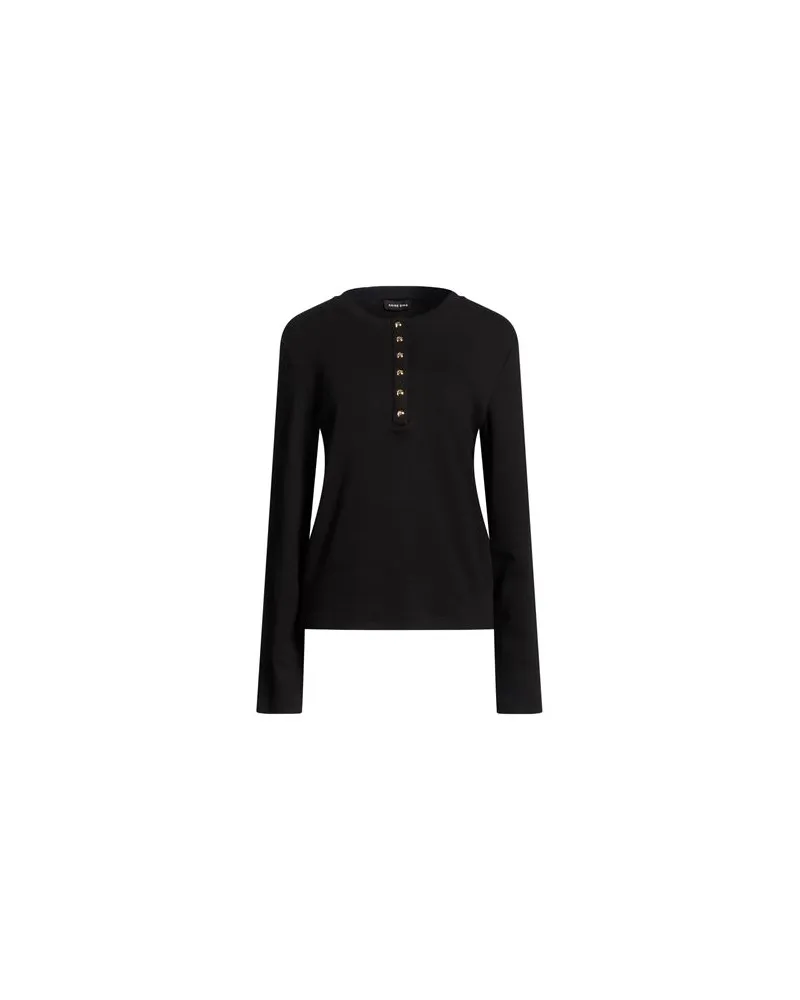 Anine Bing TOPS - T-shirtsauf YOOX.COM Schwarz