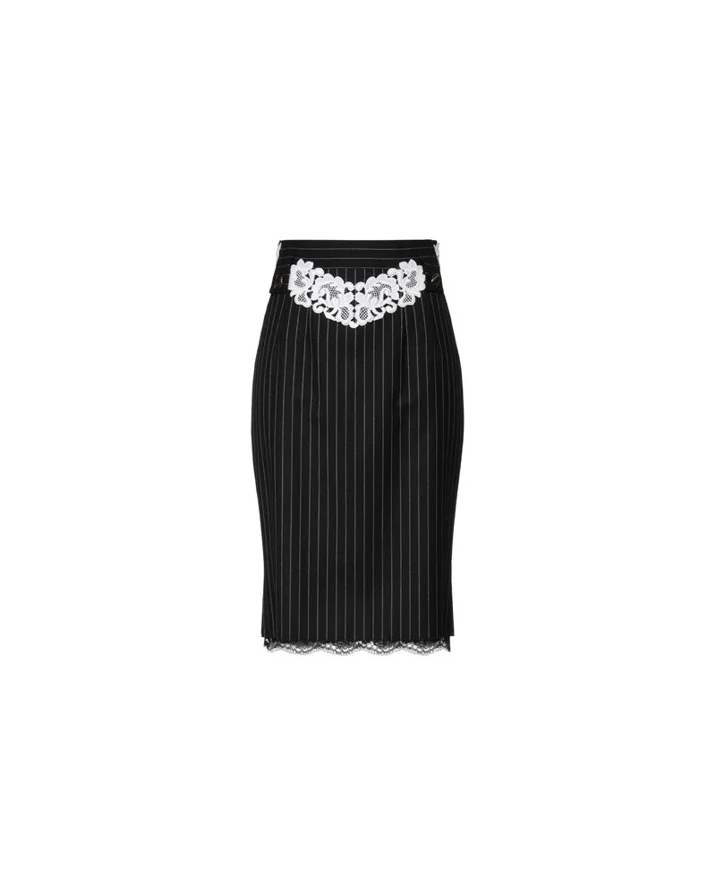 Dolce & Gabbana HOSEN & RÖCKE - Midi-Röckeauf YOOX.COM Schwarz