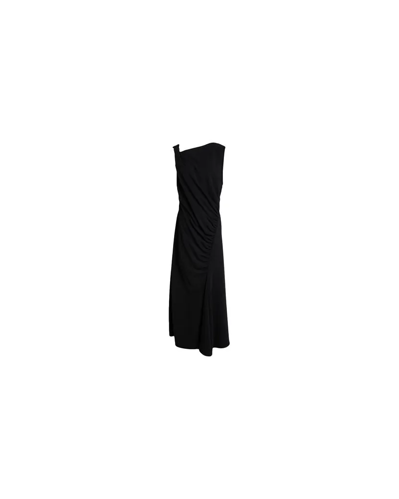 IMPERIAL KLEIDER - Maxi-Kleiderauf YOOX.COM Schwarz