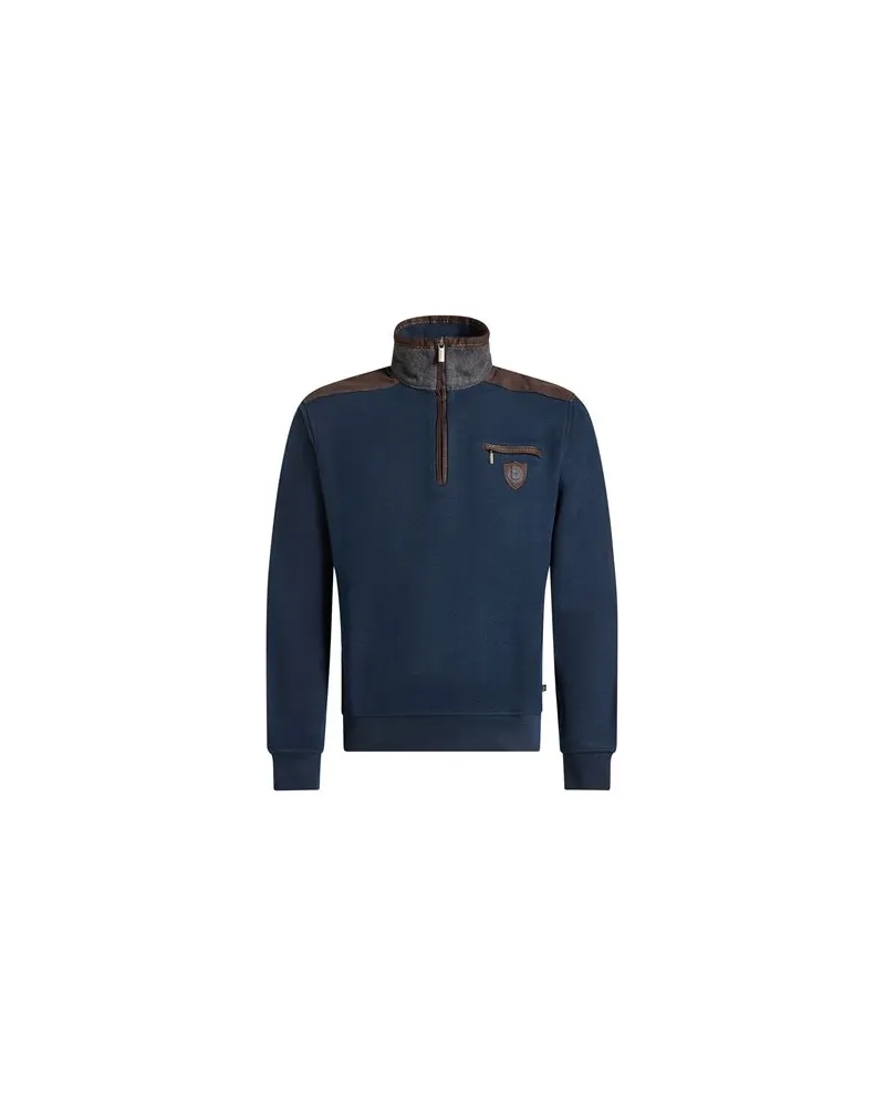 Bugatti TOPS - Sweatshirtsauf YOOX.COM Marineblau