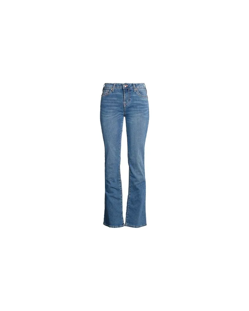 True Religion BECCA MID RISE BIG T BOOTCUT - HOSEN & RÖCKE - Jeanshosenauf YOOX.COM Blau
