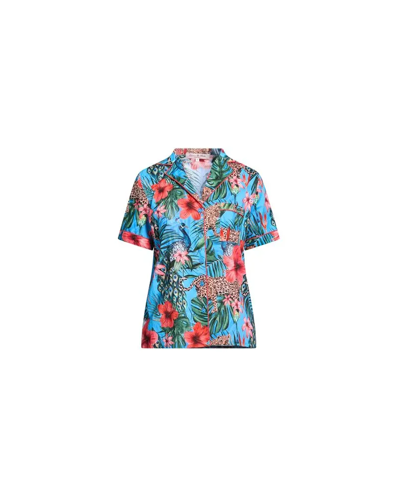 Connor & Blake TOPS - Hemdenauf YOOX.COM Azurblau