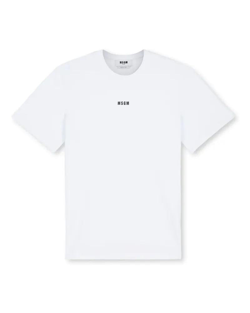 MSGM T-shirts Weiß