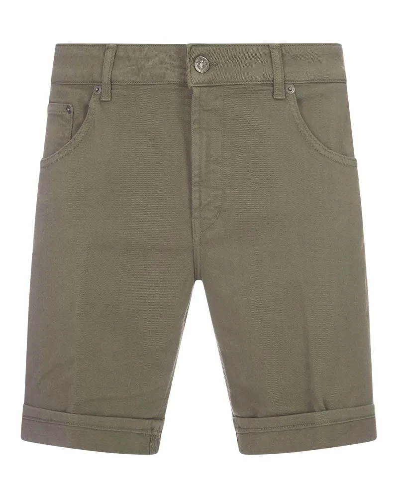 Dondup Jeansshorts Grün