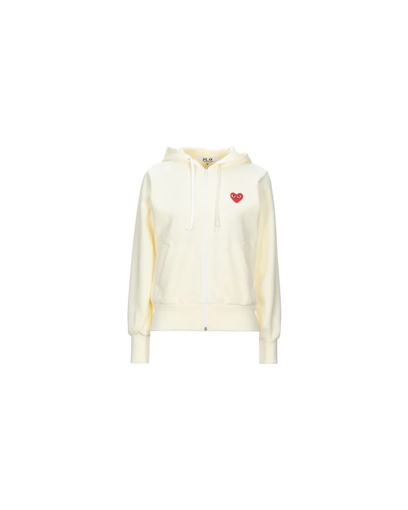 Comme des Garçons TOPS - Sweatshirtsauf YOOX.COM Pastellgelb