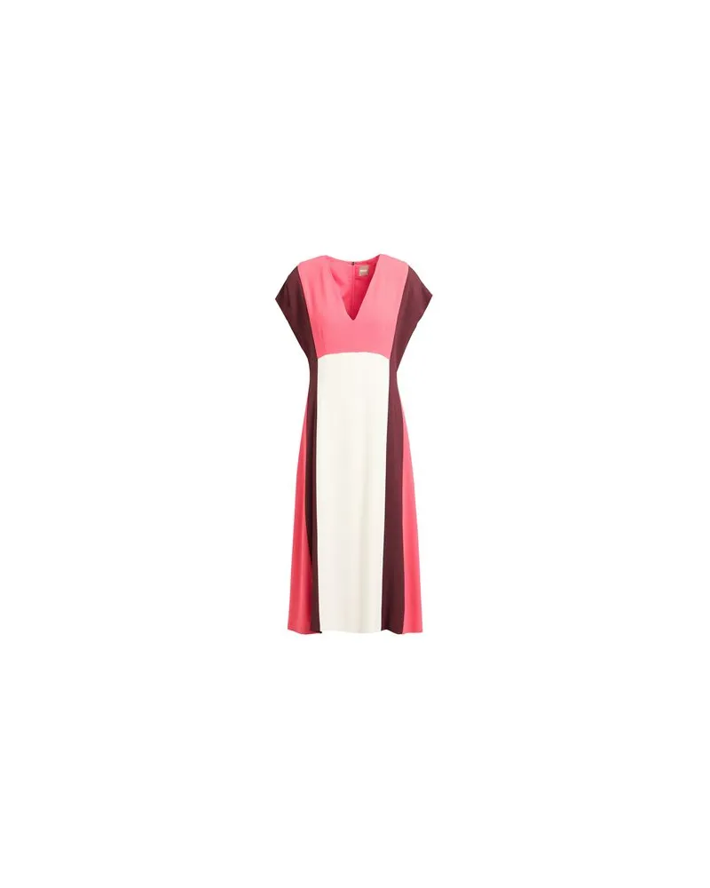 HUGO BOSS KLEIDER - Midi-Kleiderauf YOOX.COM Koralle