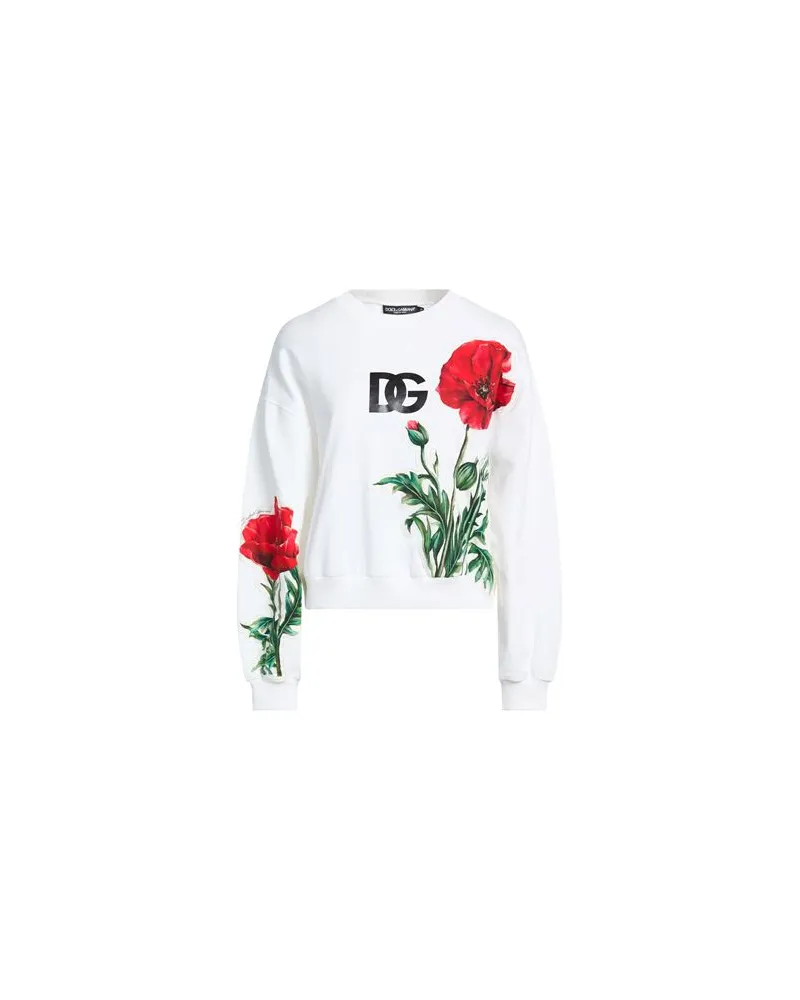 Dolce & Gabbana TOPS - Sweatshirtsauf YOOX.COM Weiß