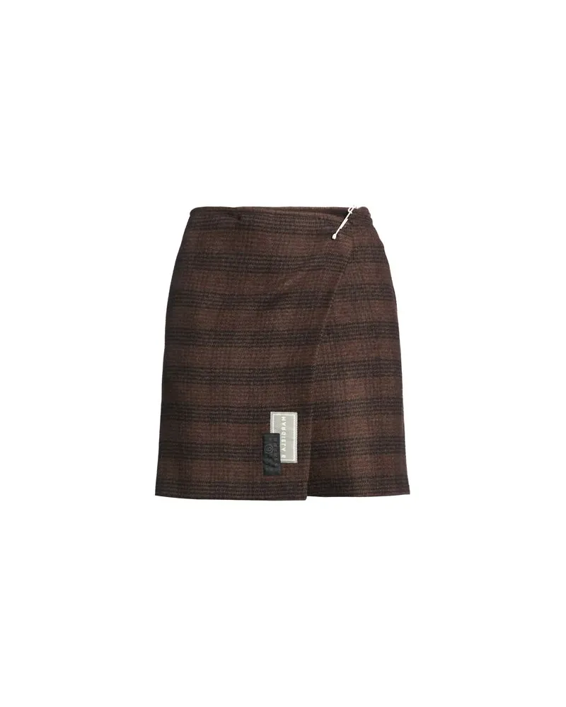Maison Margiela HOSEN & RÖCKE - Miniröckeauf YOOX.COM Schokobraun