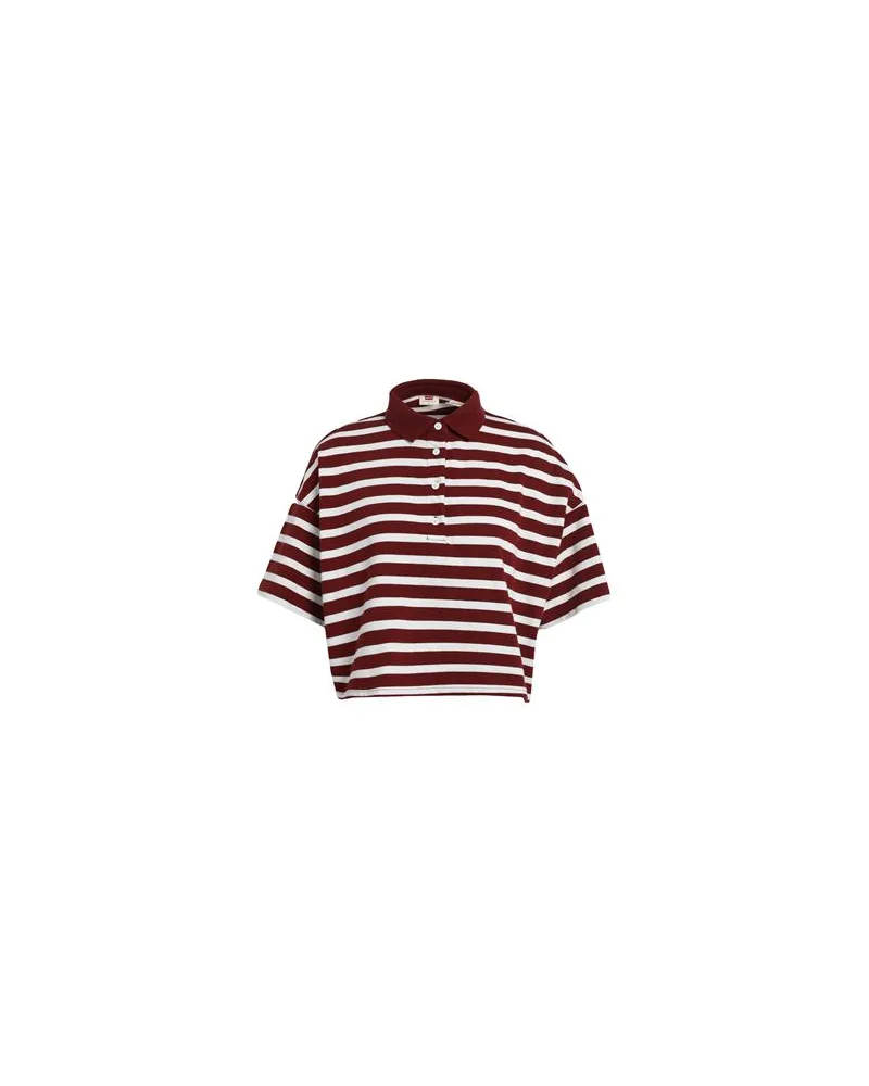 Levi's ASTRID POLO - TOPS - Poloshirtsauf YOOX.COM Ziegelrot