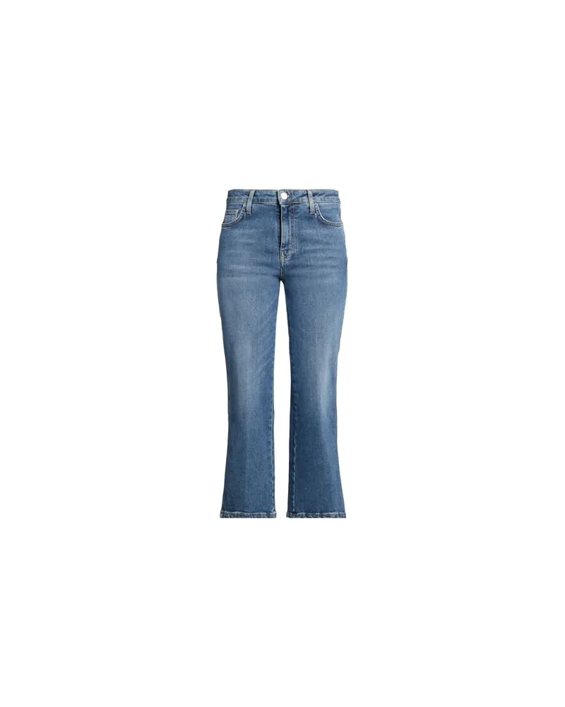 Emma & Gaia HOSEN & RÖCKE - Jeanshosenauf YOOX.COM Blau