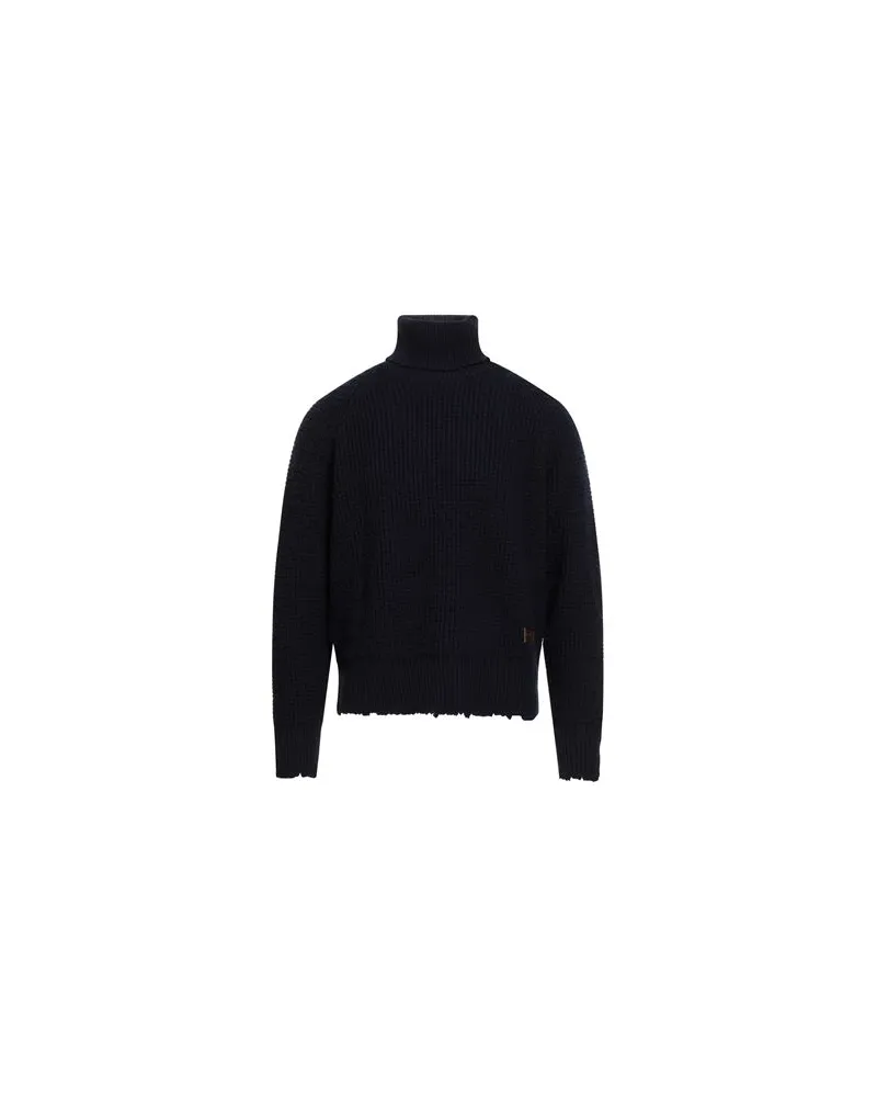 Dsquared2 STRICKWAREN - Rollkragenpulloverauf YOOX.COM Nachtblau