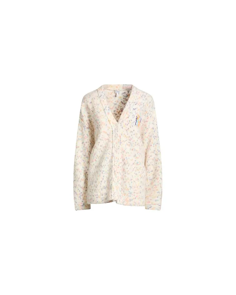 Loewe STRICKWAREN - Strickjackenauf YOOX.COM Cremeweiß