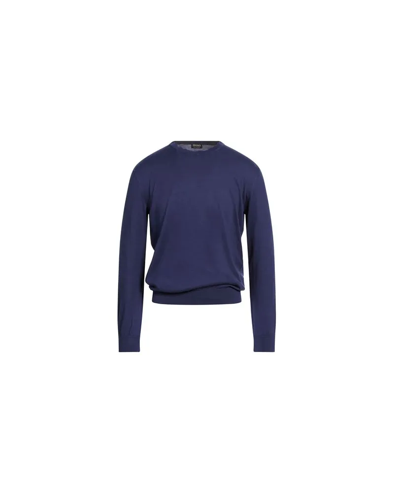 Ermenegildo Zegna STRICKWAREN - Pulloverauf YOOX.COM Marineblau