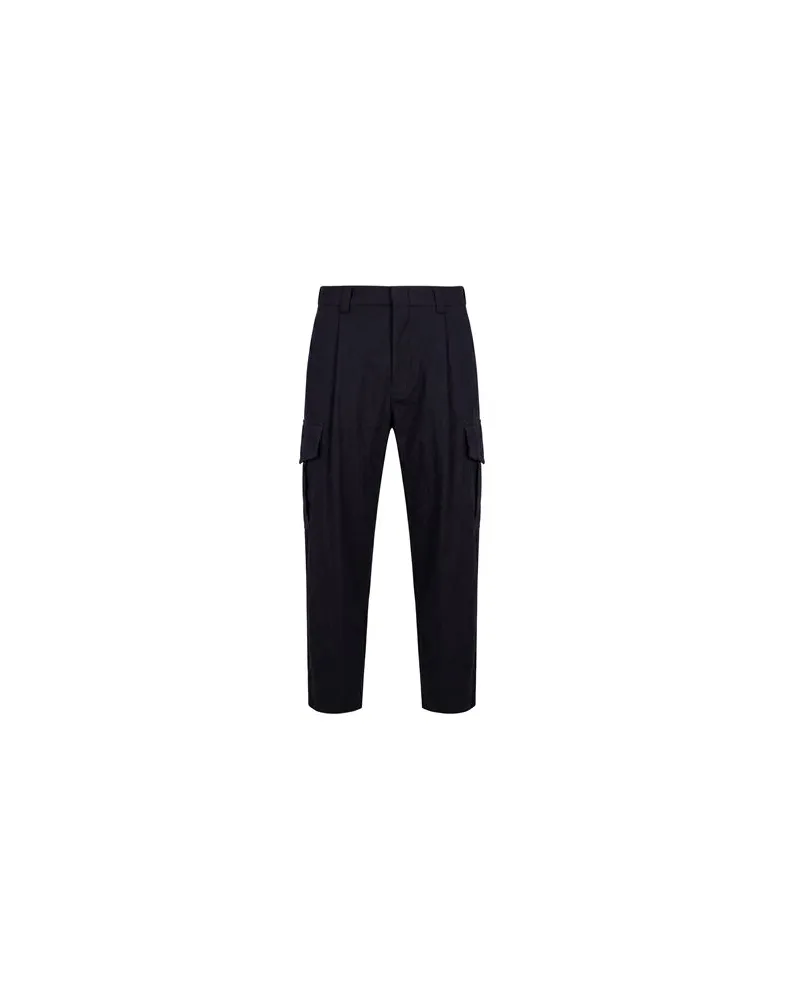 Giorgio Armani HOSEN & RÖCKE - Hosenauf YOOX.COM Marineblau