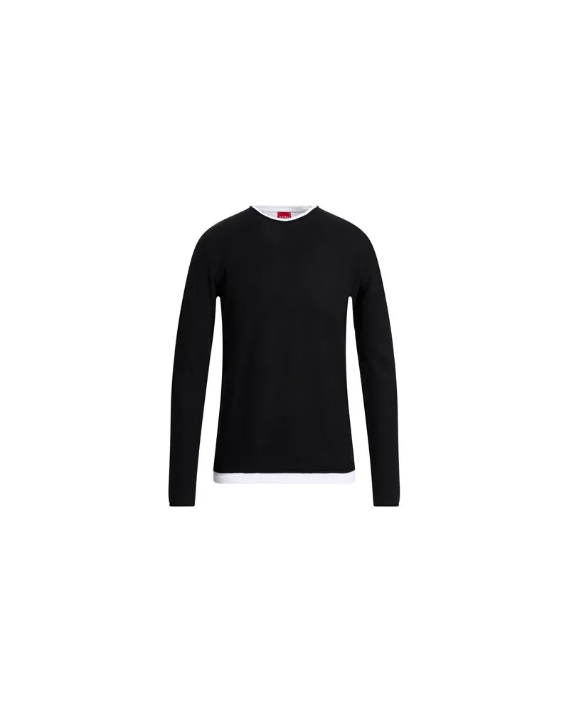 Guess STRICKWAREN - Pulloverauf YOOX.COM Schwarz