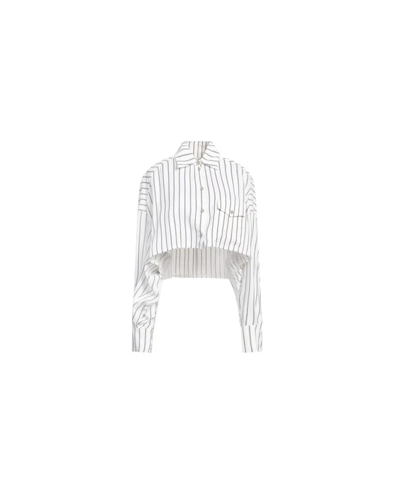THE MANNEI TOPS - Hemdenauf YOOX.COM Weiß