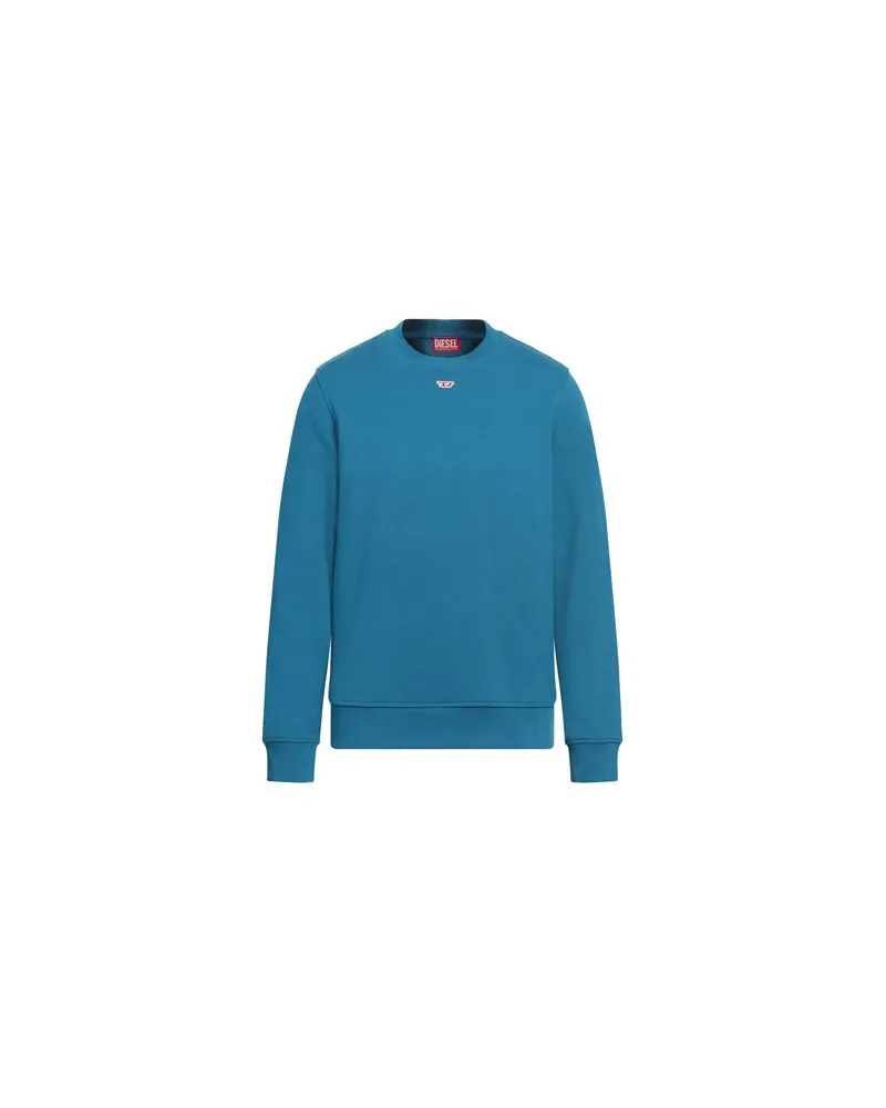 Diesel TOPS - Sweatshirtsauf YOOX.COM Azurblau