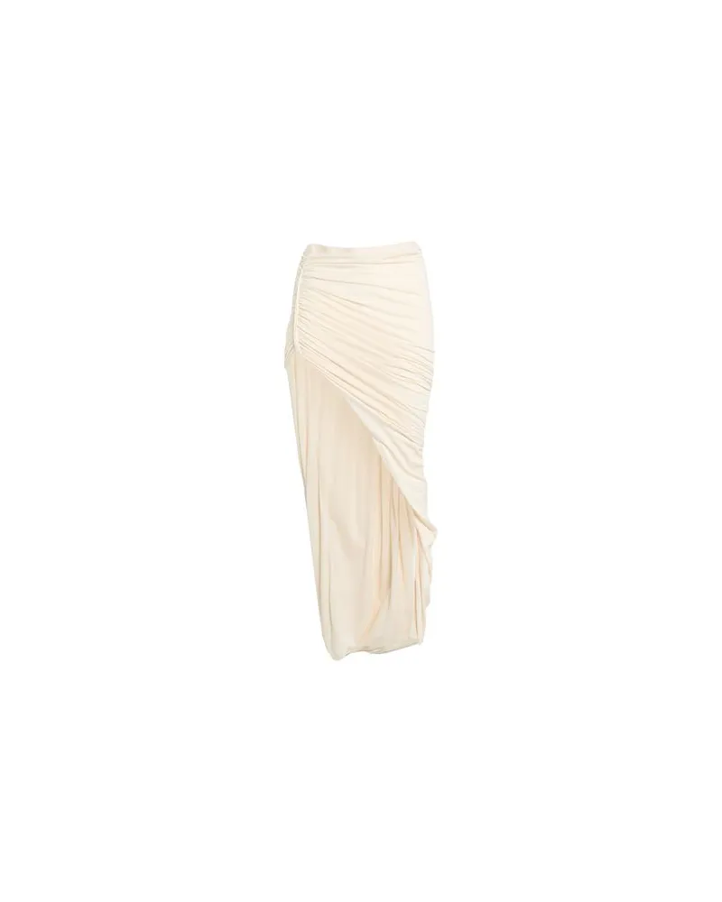 DRKSHDW by Rick Owens HOSEN & RÖCKE - Maxi-Röckeauf YOOX.COM Cremeweiß