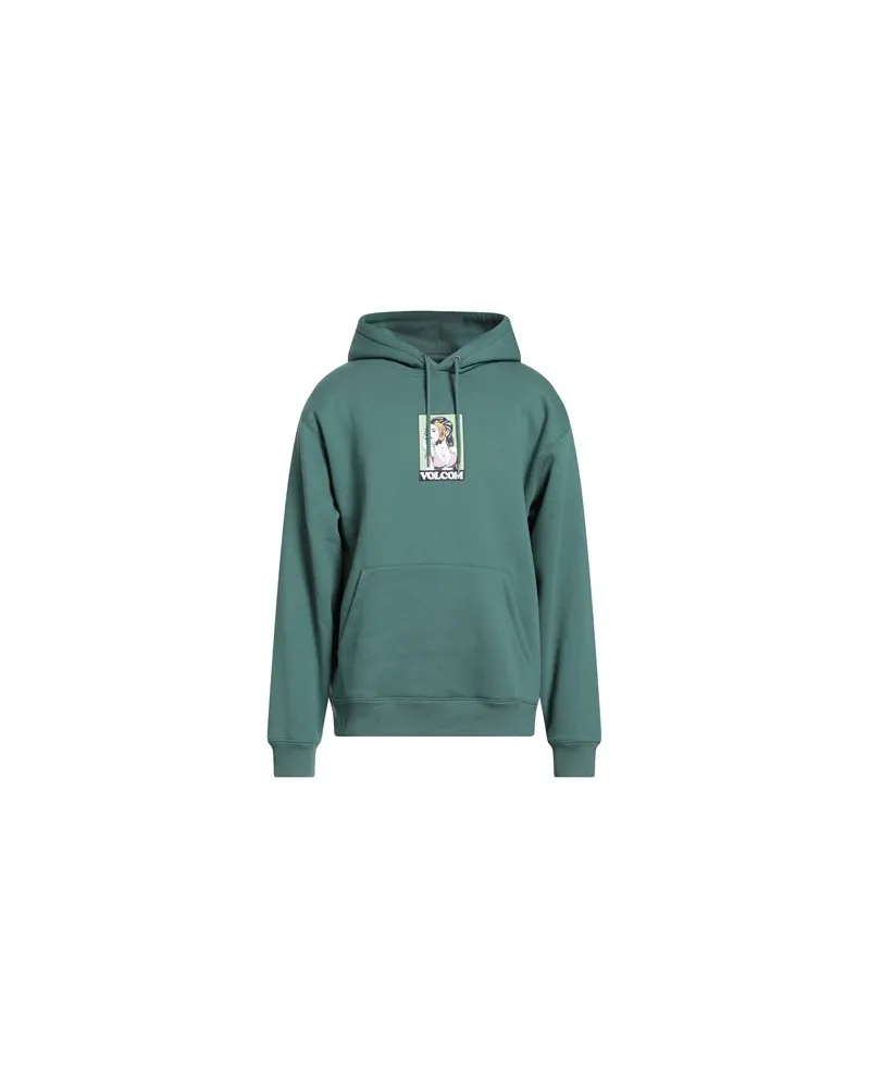 Volcom TOPS - Sweatshirtsauf YOOX.COM Grün