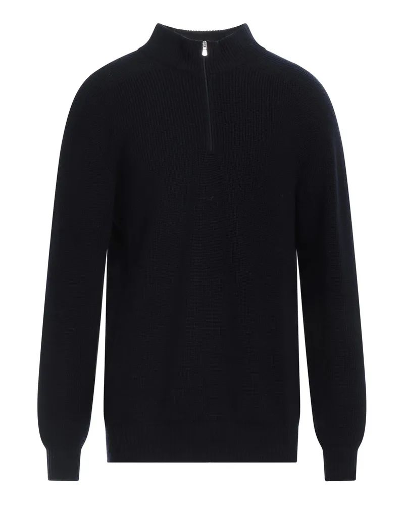 BARBA Rollkragenpullover Nachtblau