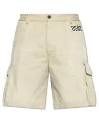 Dsquared2 Shorts & Bermudashorts Cremeweiß