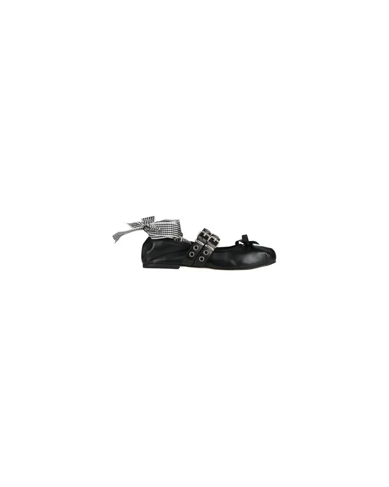 Divine Follie SCHUHE - Ballerinasauf YOOX.COM Schwarz