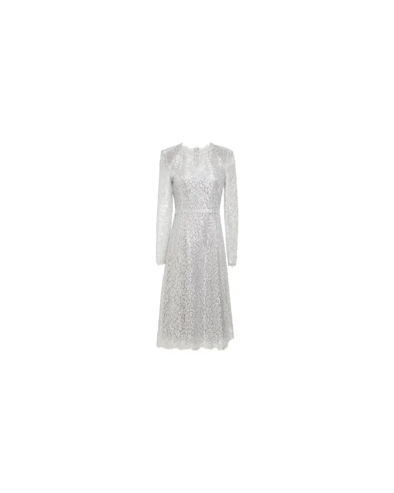Dolce & Gabbana KLEIDER - Midi-Kleiderauf YOOX.COM Silber