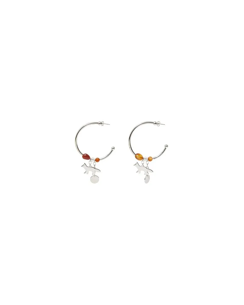 Kitsuné SCHMUCK und UHREN - Ohrringeauf YOOX.COM Silber
