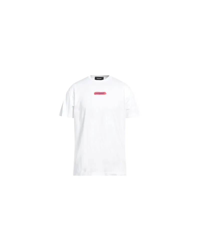 Dsquared2 TOPS - T-shirtsauf YOOX.COM Weiß